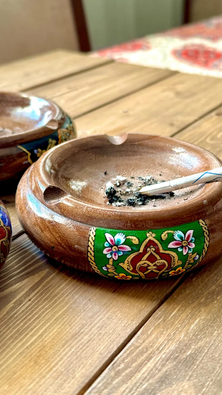 جاسیگاری چوب گردو کد 40652
