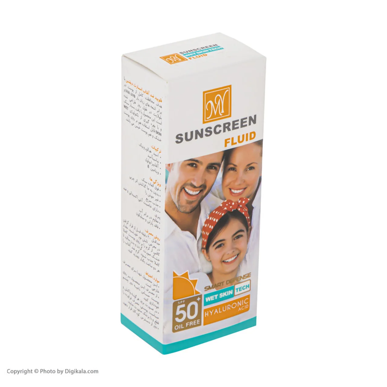 فلوئید ضدآفتاب بی‌رنگ مای SPF50 مدل Smart Defense مناسب انواع پوست، حجم 50 میلی‌لیتر 102961055