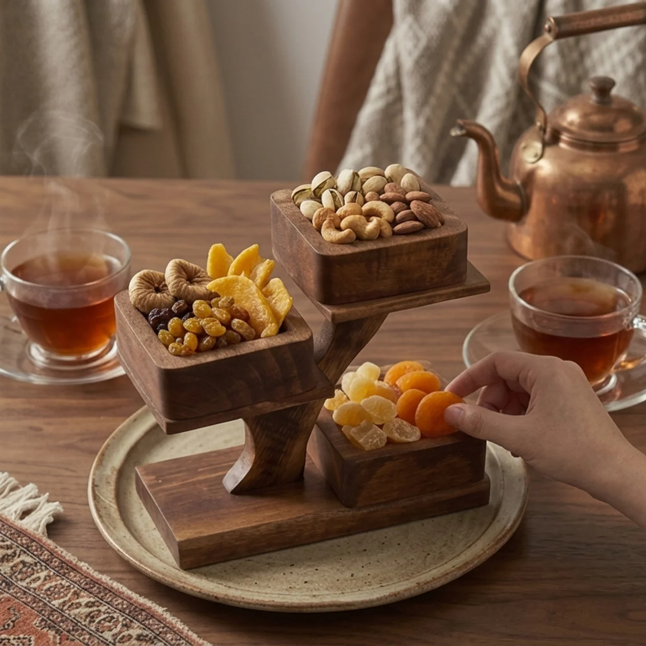 اردور خوری چوبی مدل درخت جادو 102759823