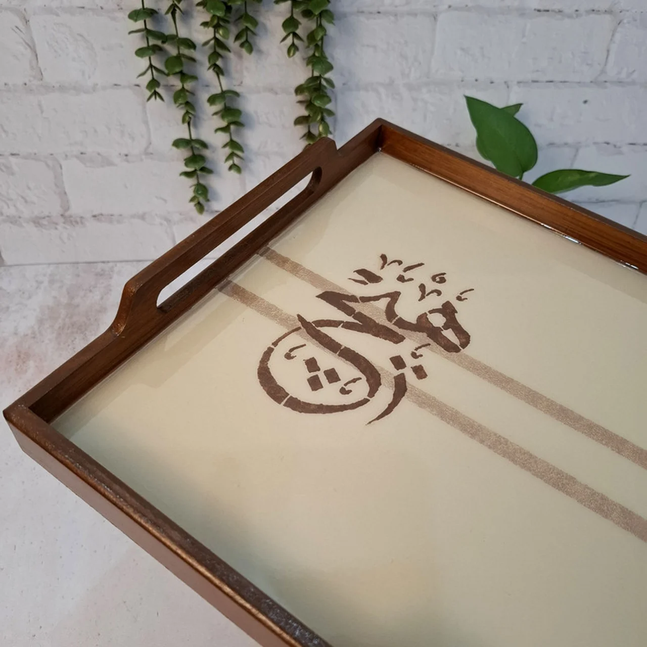 سینی چوبی مدل هیچ کد 34 102759405