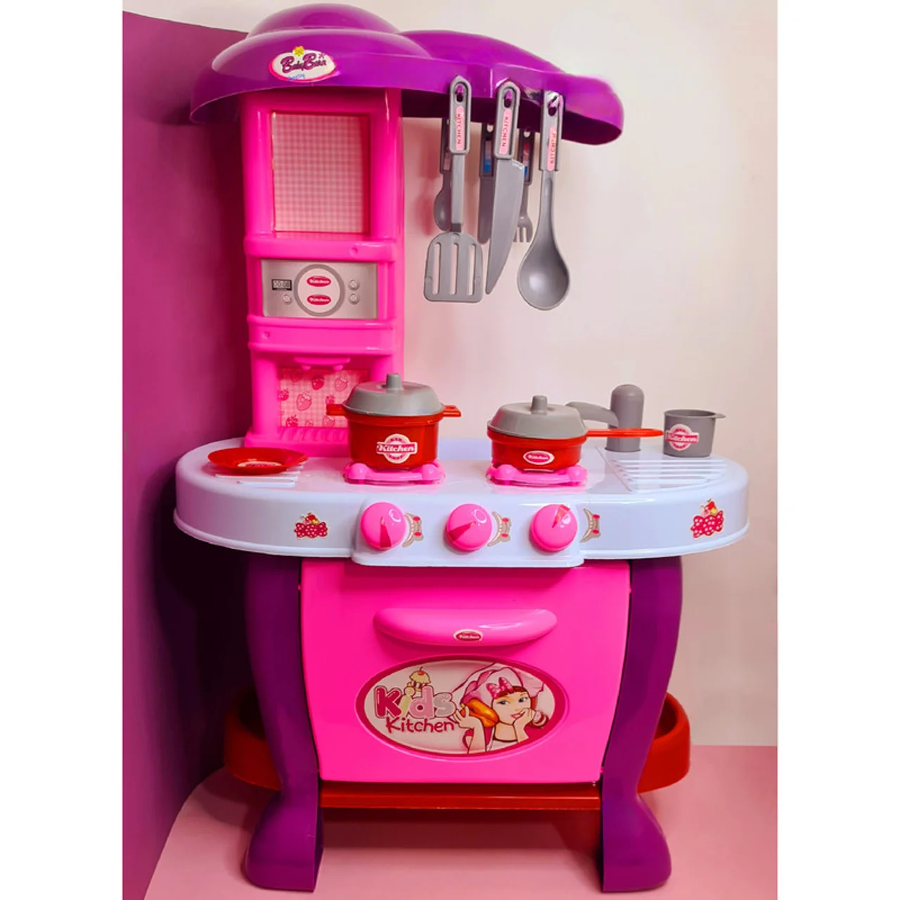 ست اسباب بازی آشپزخانه مدل little chef مجموعه 63 عددی 102929822