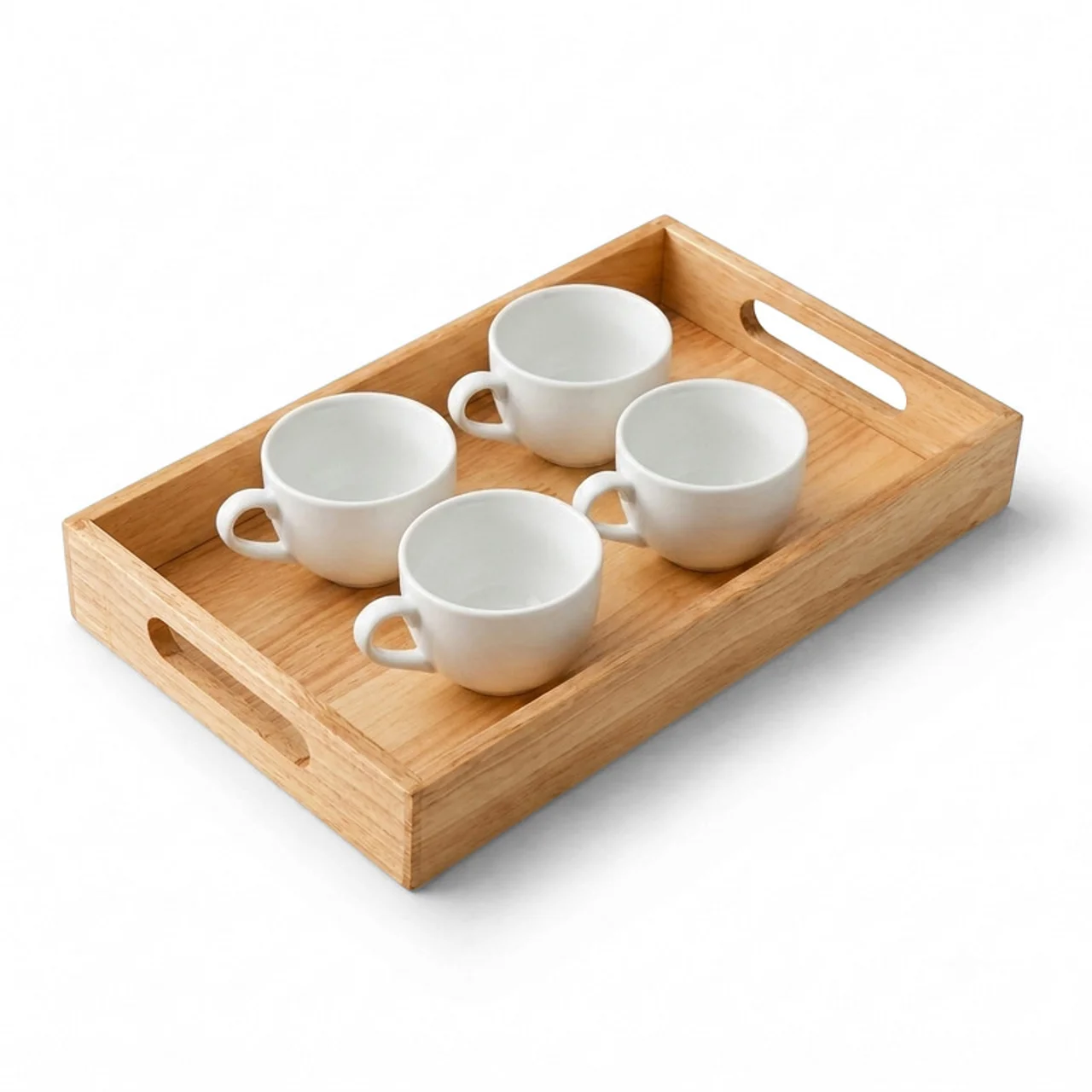 سینی دسته دار مدل پذیرایی کد B 02 سایز 16*24 سانتی‌متر 102759844