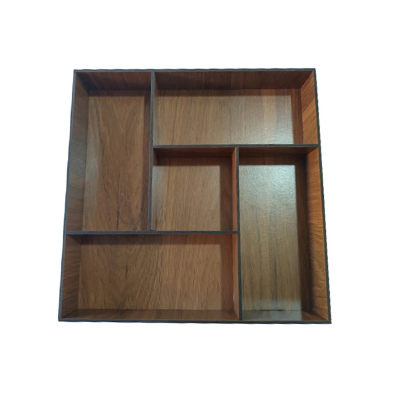 اردو خوری چوبی مربعی کد 1005، 6 خانه، مناسب تفکیک خوراکی‌ها و تزیین میز پذیرایی 102861668