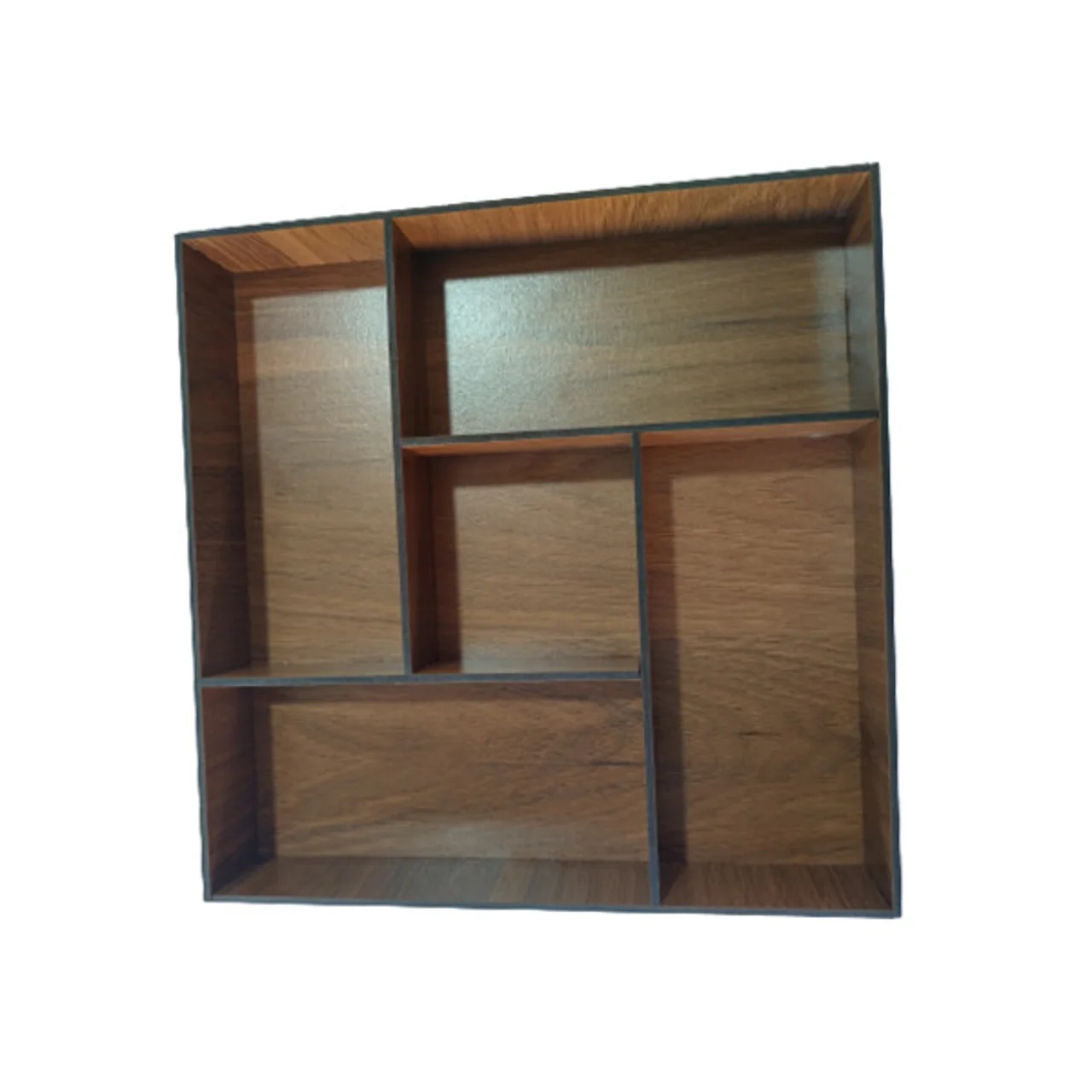 اردو خوری چوبی مربعی کد 1005، 6 خانه، مناسب تفکیک خوراکی‌ها و تزیین میز پذیرایی 102861661