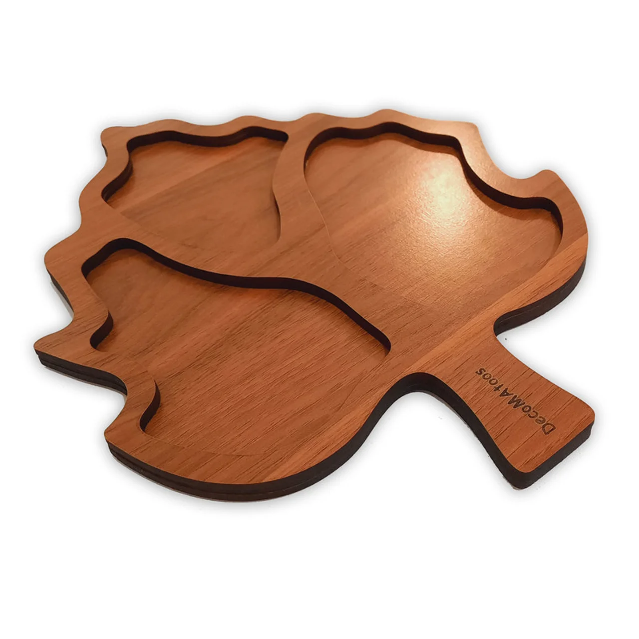 سینی سرو و پذیرایی دکوماتوس طرح برگ کد ZL6 102861608