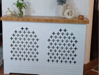 کاور شوفاژ چوبی با طرح دلخواه شما
