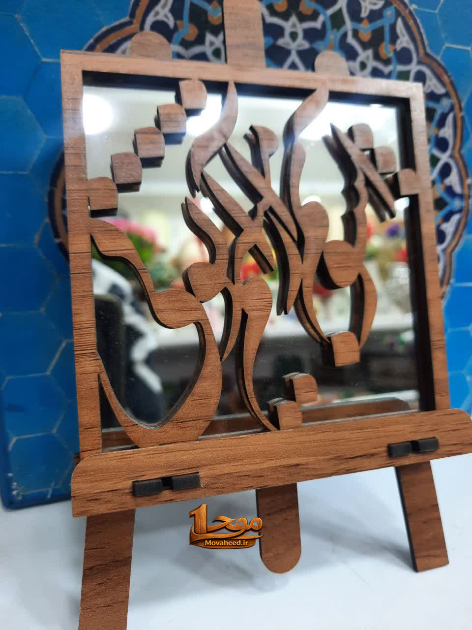 آینه خاتم چوبی