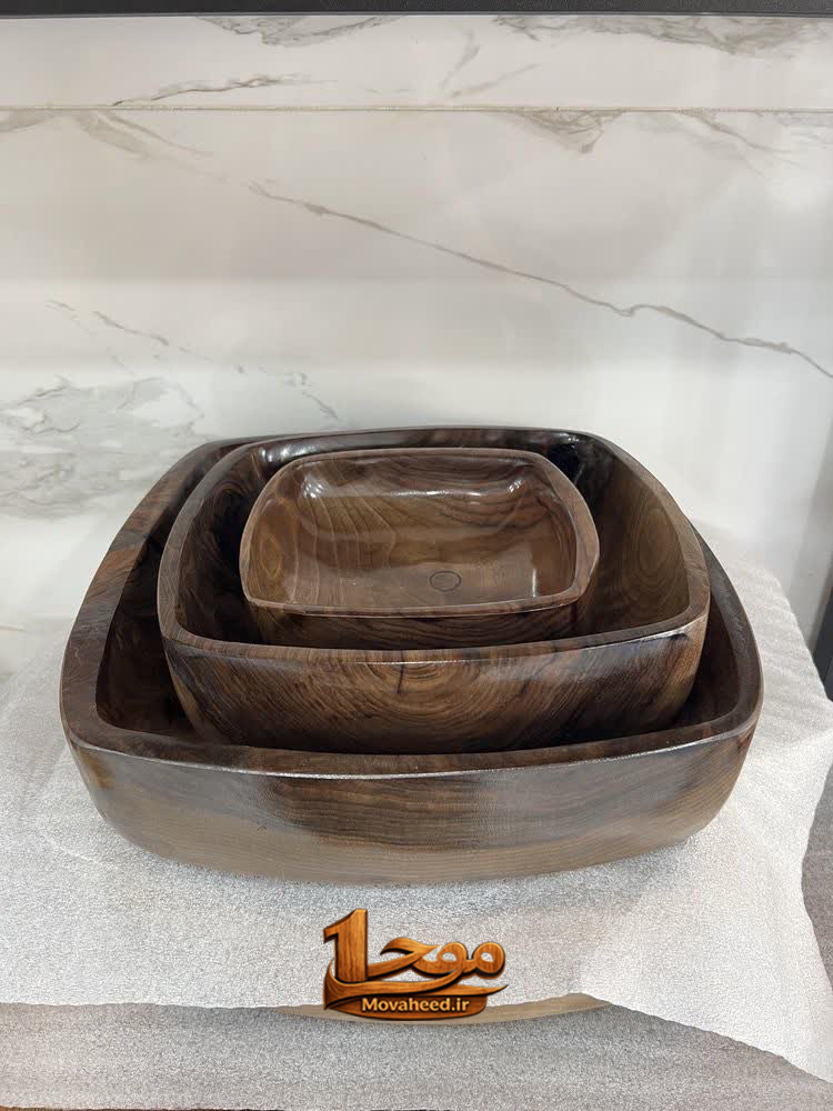ست کاسه چوبی