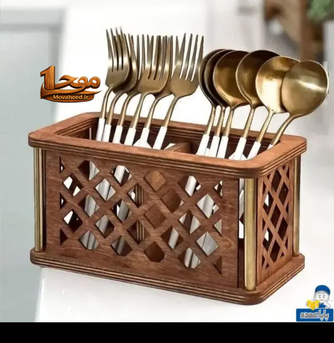 جا قاشقی چوبی