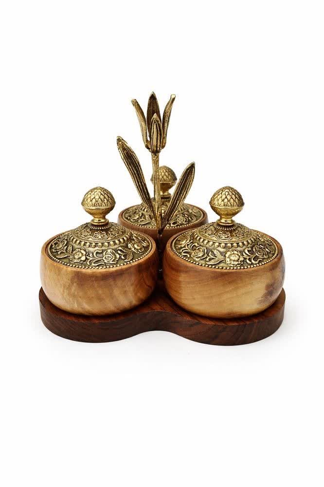 قندان چوبی