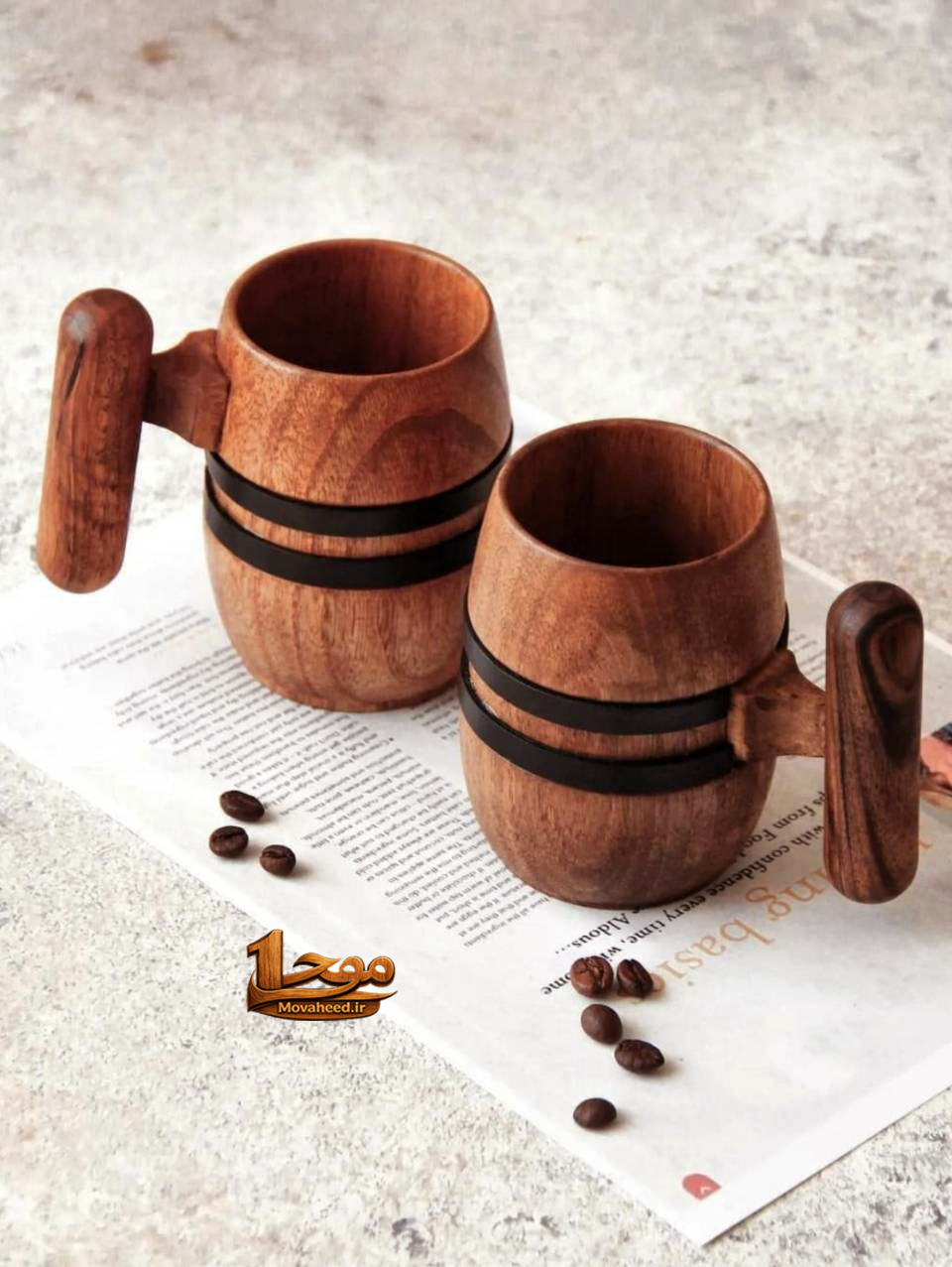 ماگ چوبی گردو