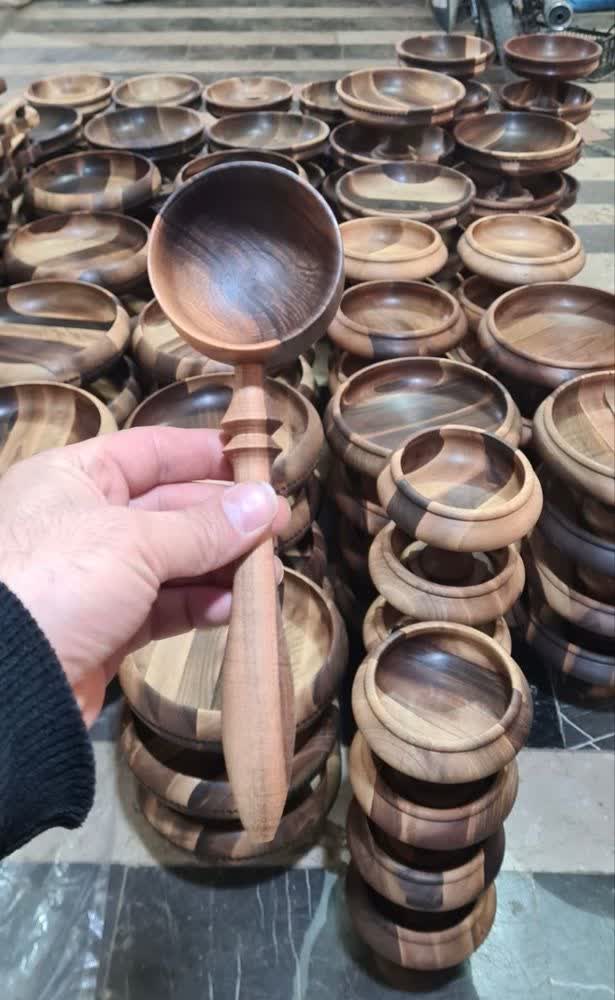 ملاقه چوبی
