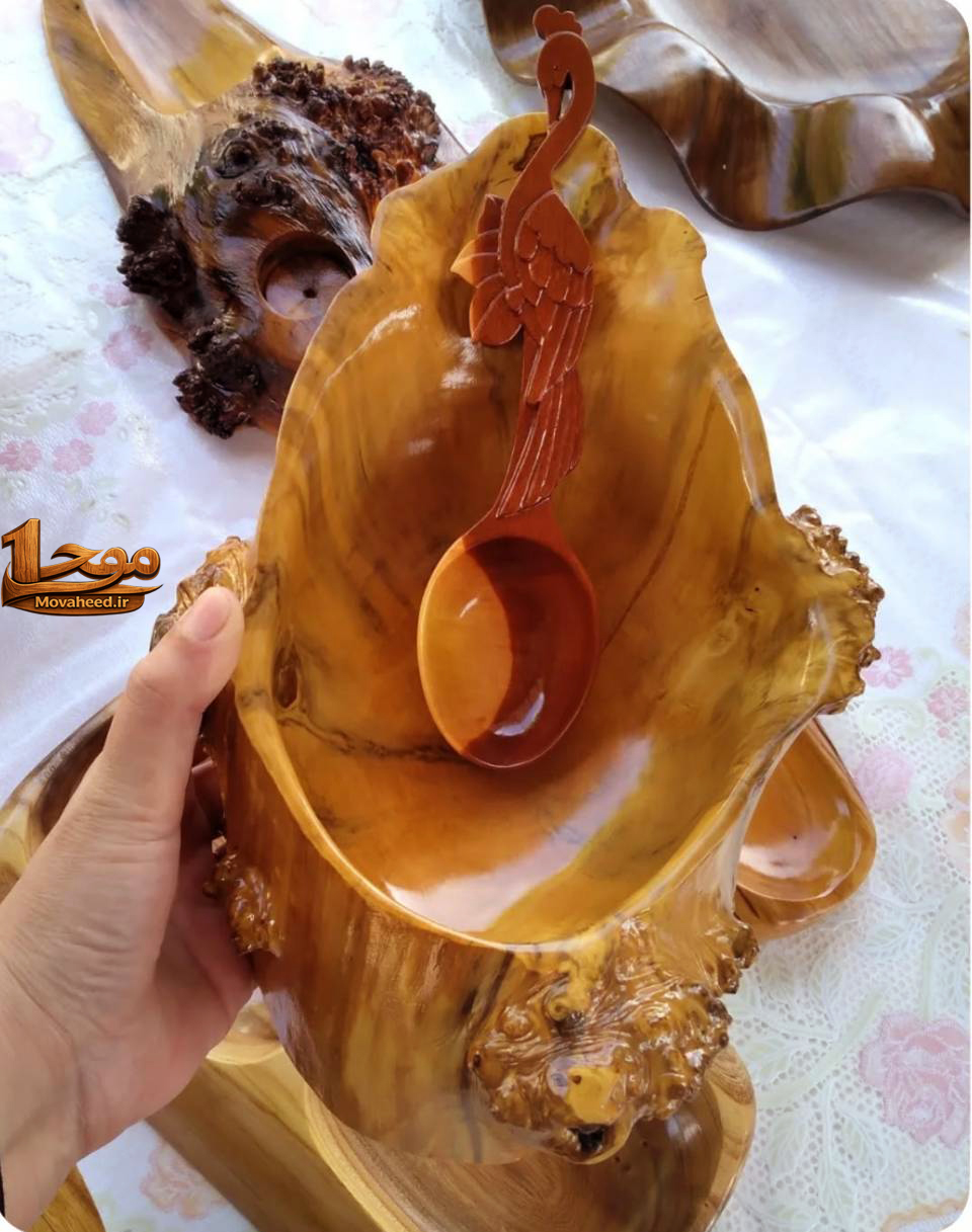 خاص بودن ازش میباره🥰 ساخته شده با چوب عناب وشمشاد  پوشش نهایی روغن بورماواکس  سفارش دایرکتخاص بودن ازش میباره🥰 ساخته شده با چوب عناب وشمشاد  پوشش نهایی روغن بورماواکس  سفارش دایرکت