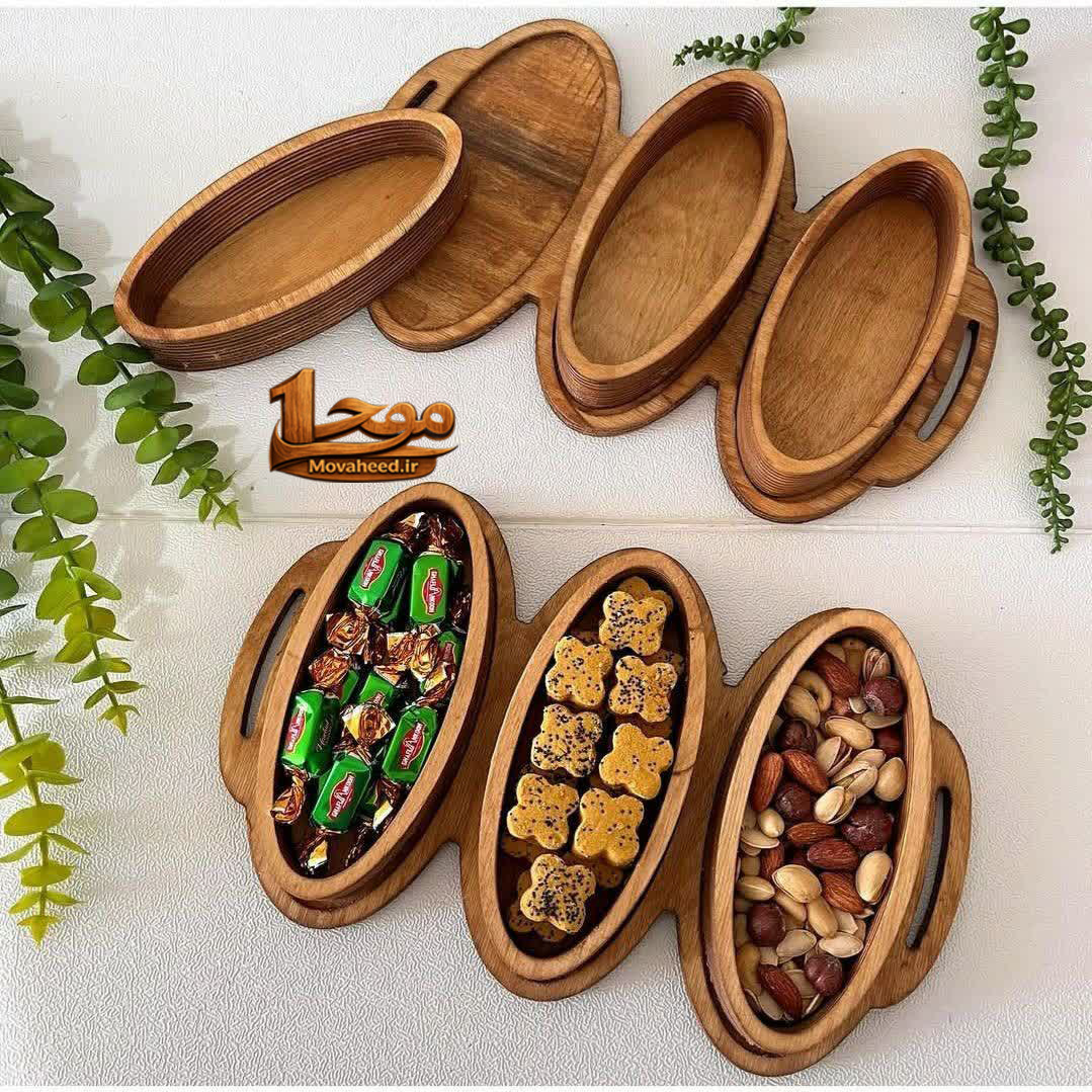 شکلات خوری چوبی