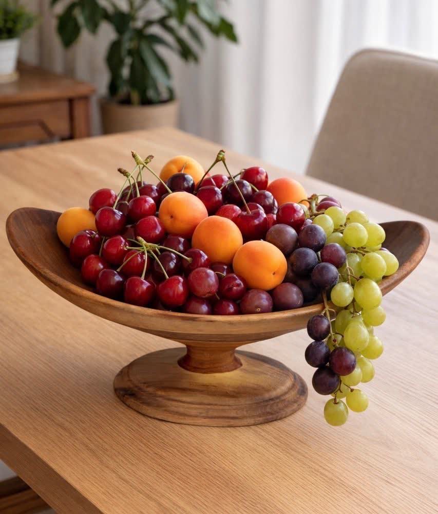 میوه خوری چوبی
