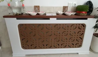 کاور شوفاژ چوبی با طرح دلخواه شما