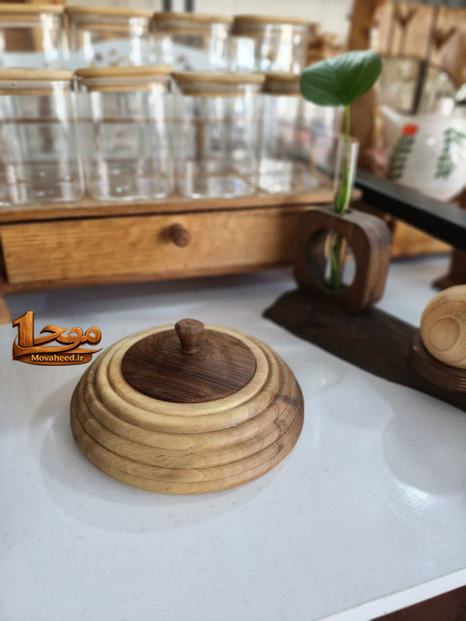 قندان چوبی