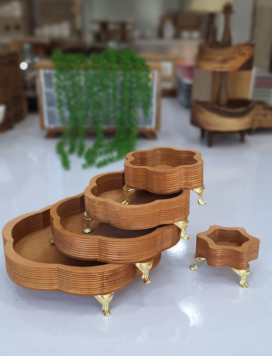 شکلات خوری چوبی