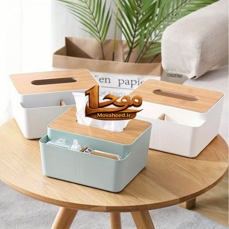 جعبه دستمال کاغذی چوبی
